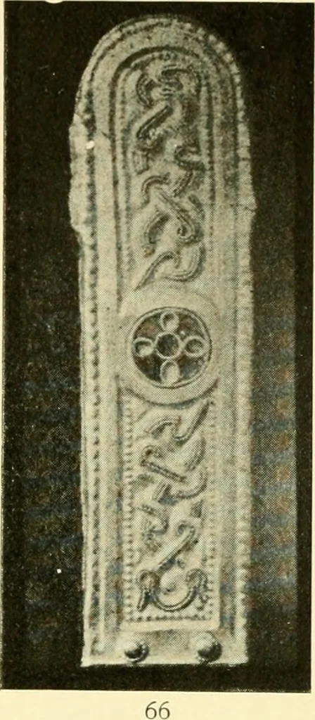 An illustration from The arts and crafts of our Teutonic forefathers, 1910, leaf 208