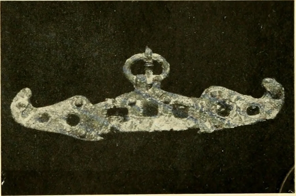 An illustration from The arts and crafts of our Teutonic forefathers, 1910, leaf 212