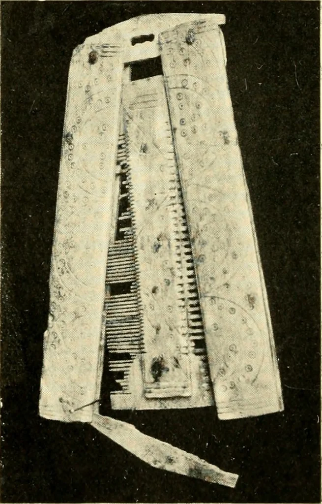 An illustration from The arts and crafts of our Teutonic forefathers, 1910, leaf 215