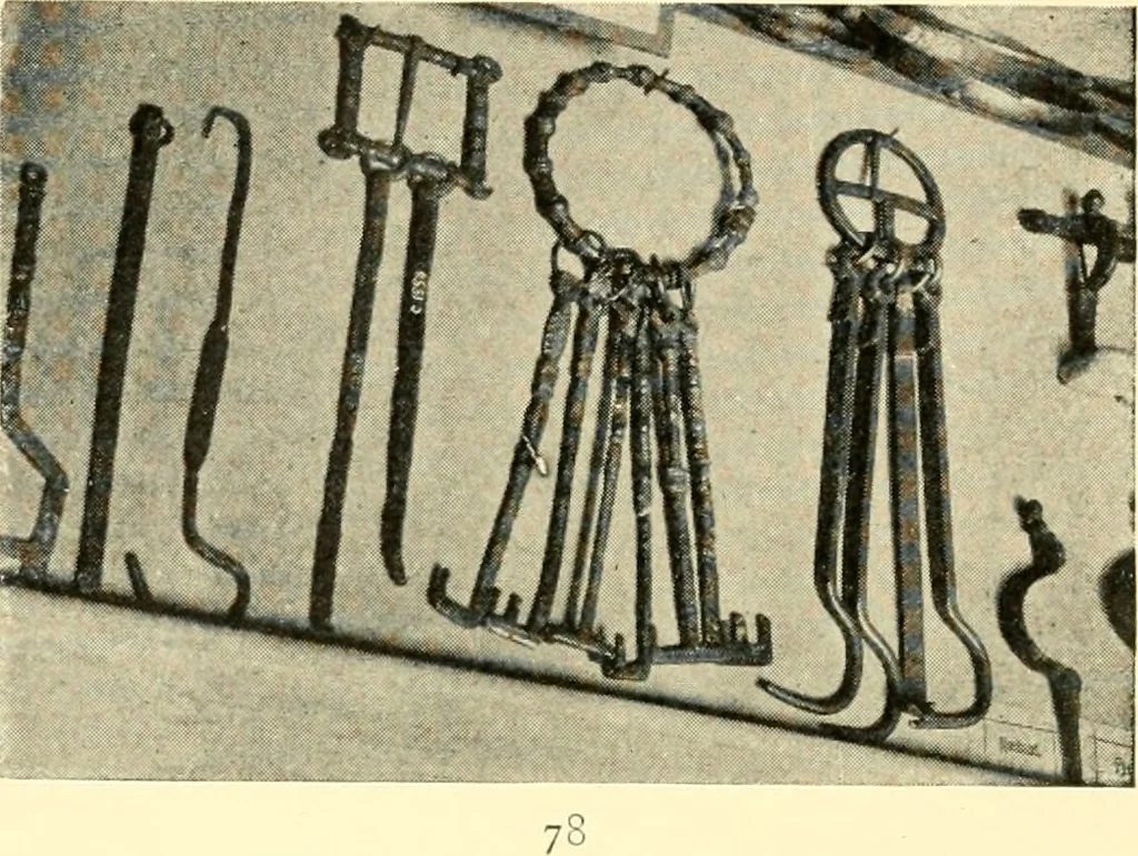 An illustration from The arts and crafts of our Teutonic forefathers, 1910, leaf 219