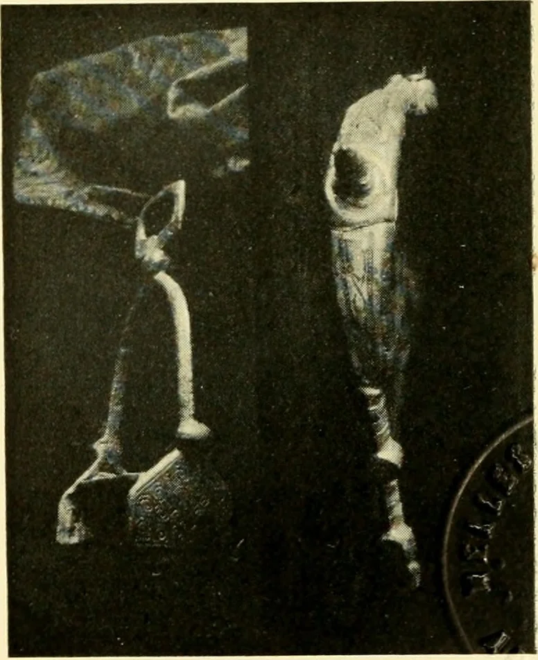 An illustration from The arts and crafts of our Teutonic forefathers, 1910, leaf 228