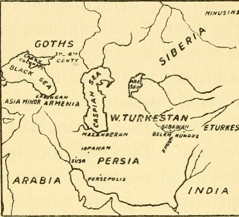 An illustration from The arts and crafts of our Teutonic forefathers, 1910, leaf 250