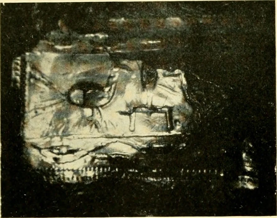 An illustration from The arts and crafts of our Teutonic forefathers, 1910, leaf 268