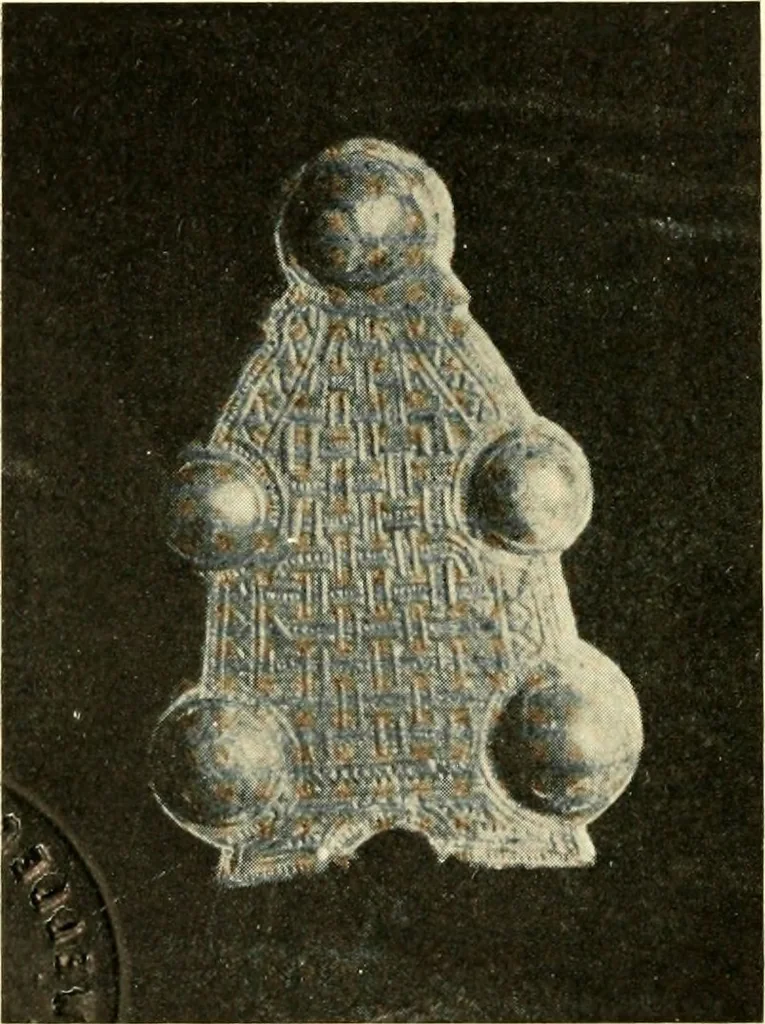 An illustration from The arts and crafts of our Teutonic forefathers, 1910, leaf 271