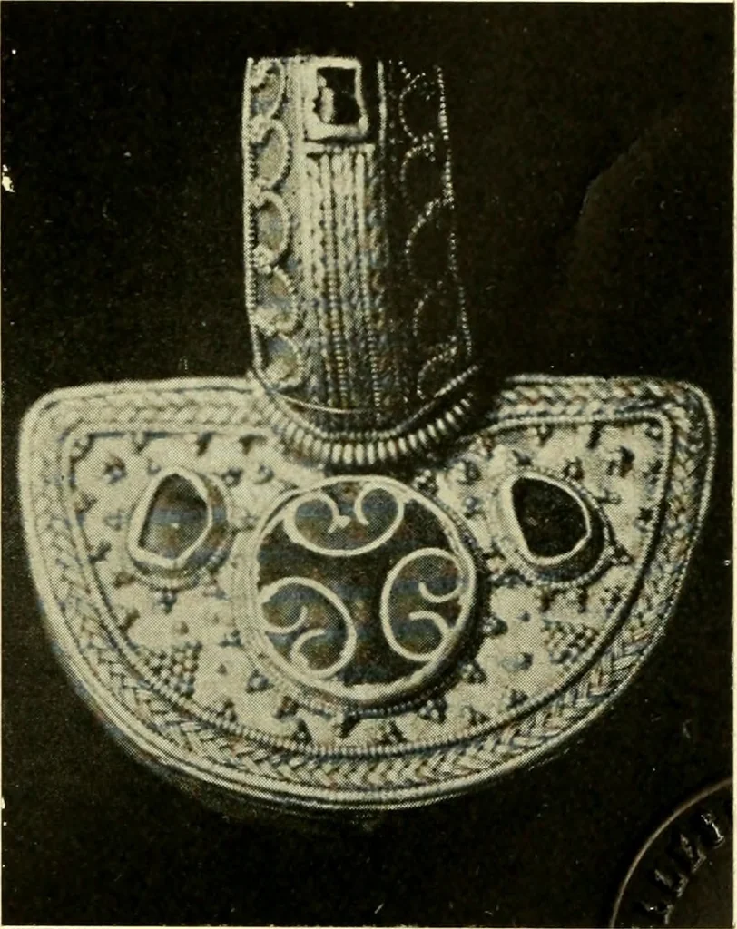 An illustration from The arts and crafts of our Teutonic forefathers, 1910, leaf 278