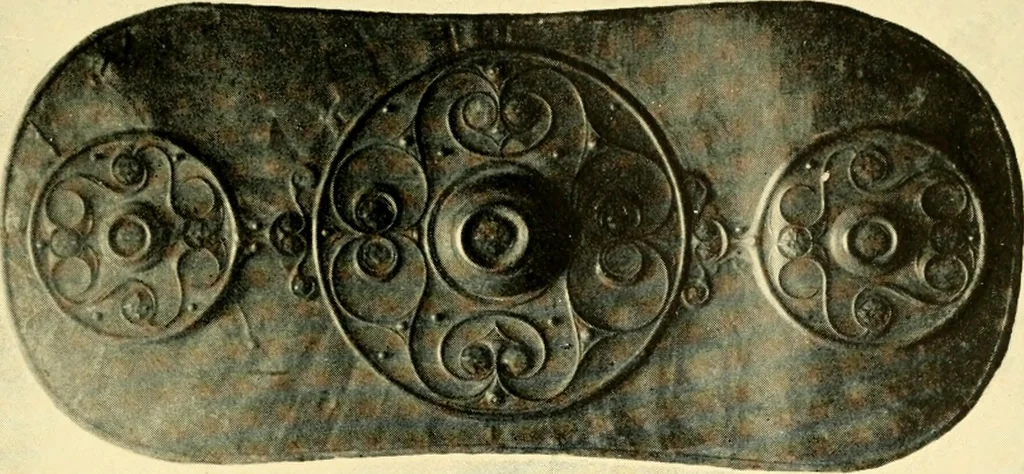 An illustration from The arts and crafts of our Teutonic forefathers, 1910, leaf 318