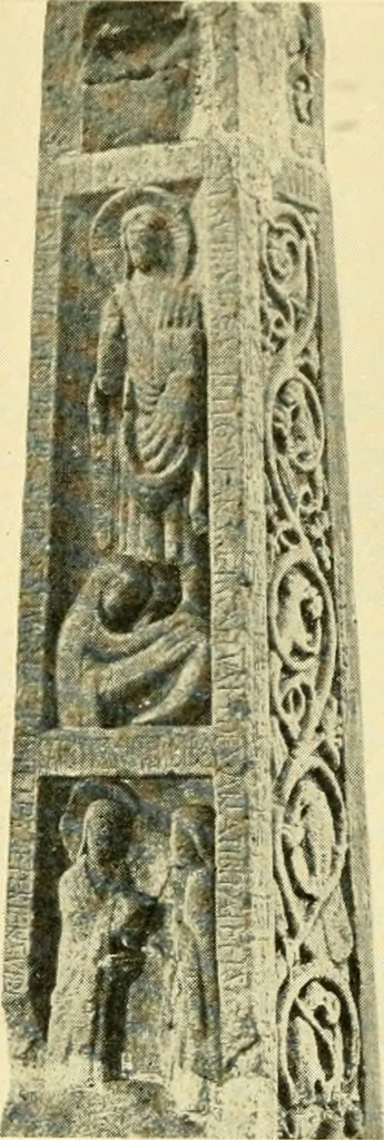 An illustration from The arts and crafts of our Teutonic forefathers, 1910, leaf 44