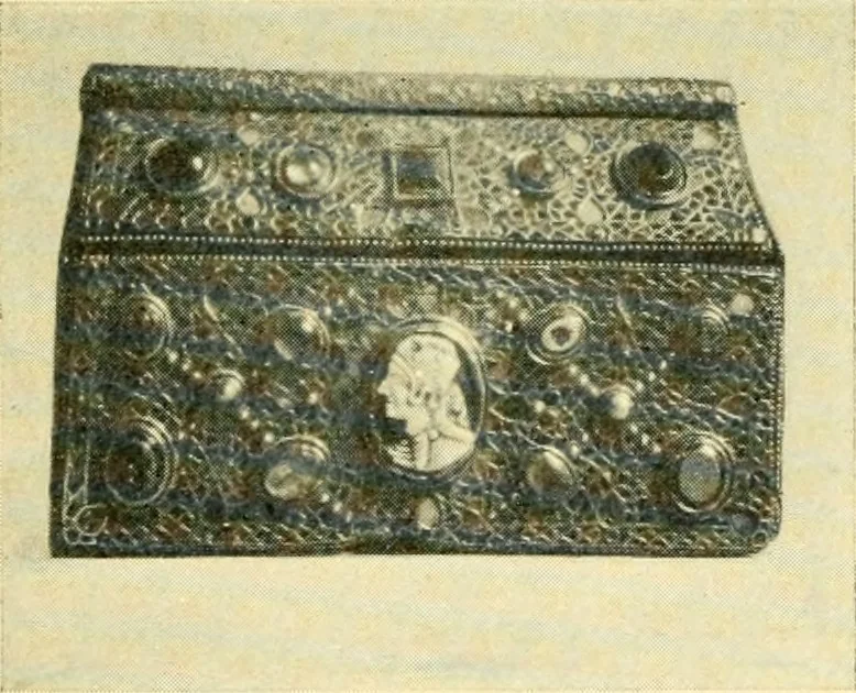 An illustration from The arts and crafts of our Teutonic forefathers, 1910, leaf 44