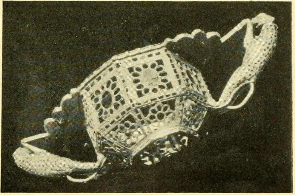 An illustration from The arts and crafts of our Teutonic forefathers, 1910, leaf 44