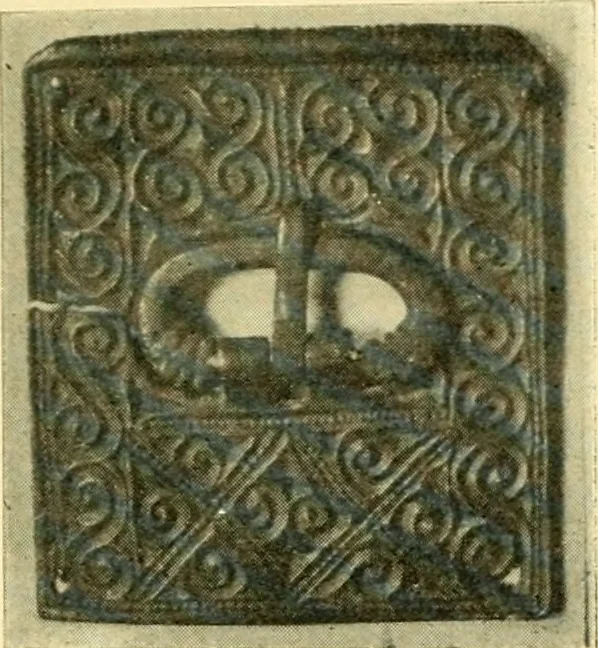 An illustration from The arts and crafts of our Teutonic forefathers, 1910, leaf 78