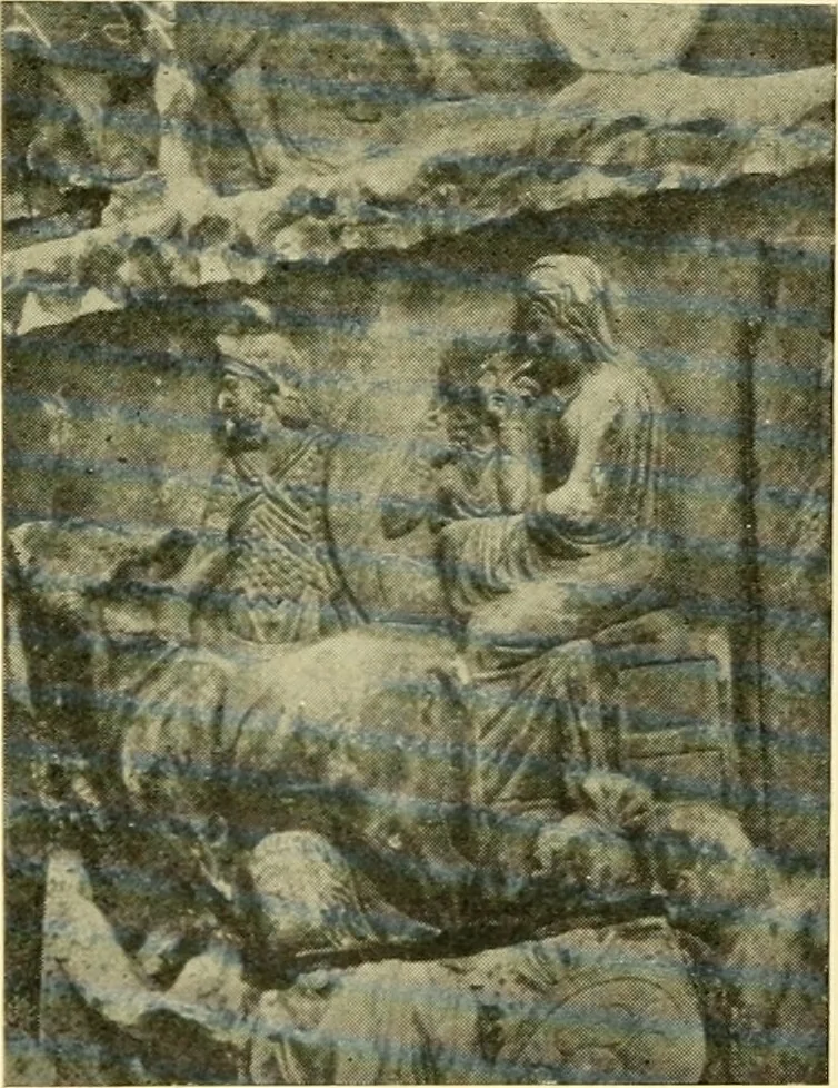 An illustration from The arts and crafts of our Teutonic forefathers, 1910, leaf 78