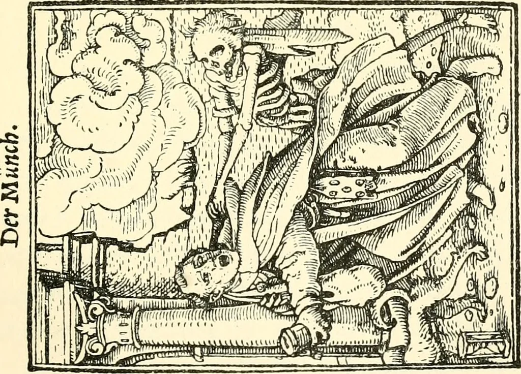An illustration from The arts in early England, 1903, leaf 166