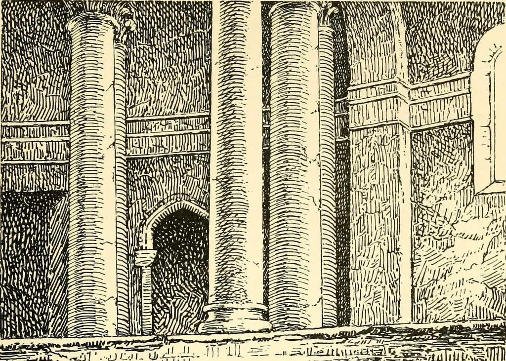 An illustration from The arts in early England, 1903, leaf 420