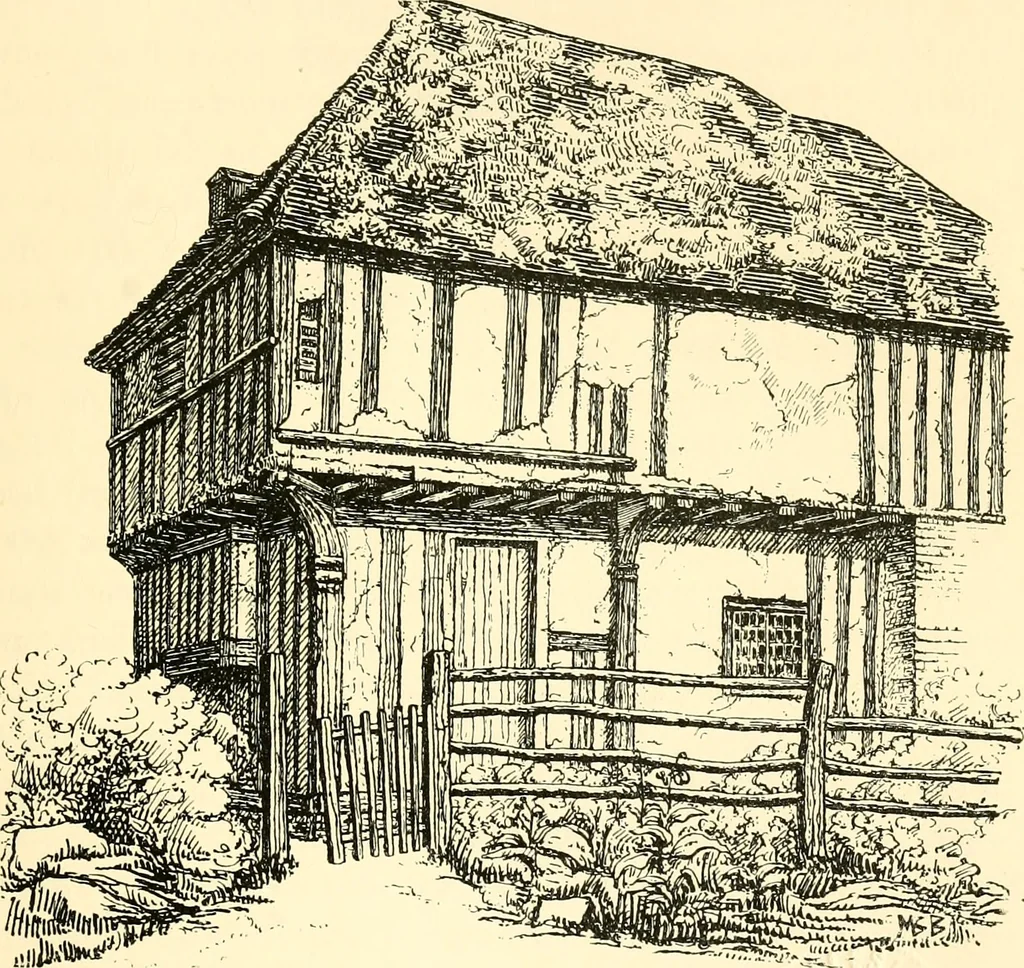 An illustration from The arts in early England, 1903, leaf 46
