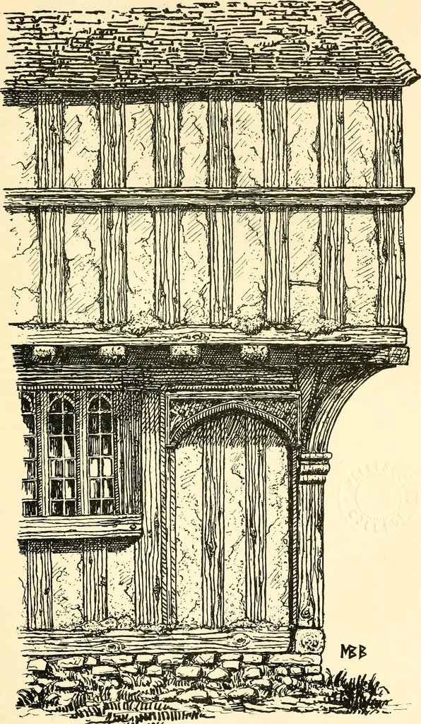 An illustration from The arts in early England, 1903, leaf 50