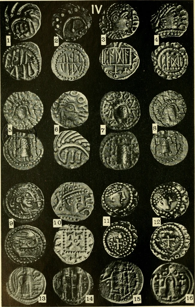 An illustration from The arts in early England, 1903, leaf 131