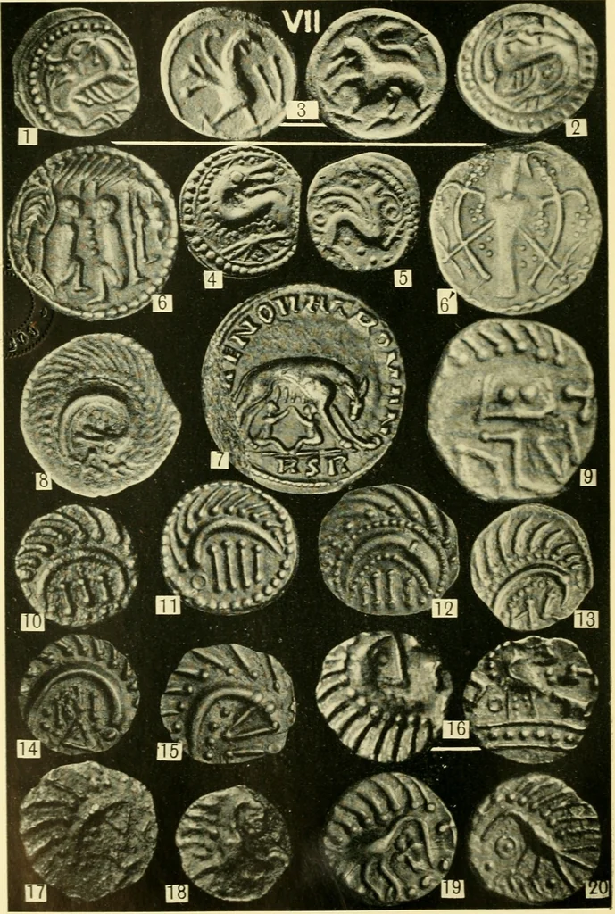 An illustration from The arts in early England, 1903, leaf 147