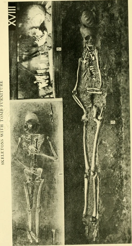 An illustration from The arts in early England, 1903, leaf 257