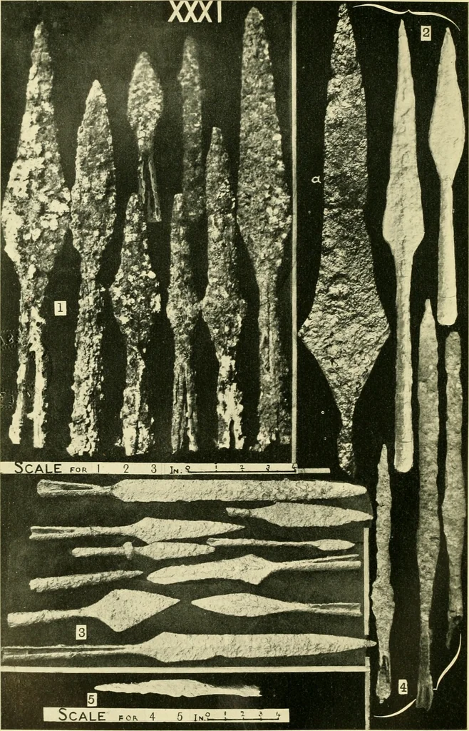 An illustration from The arts in early England, 1903, leaf 343