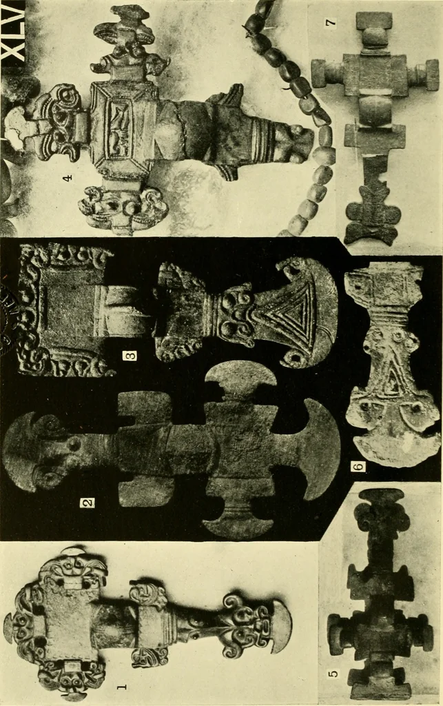 An illustration from The arts in early England, 1903, leaf 405
