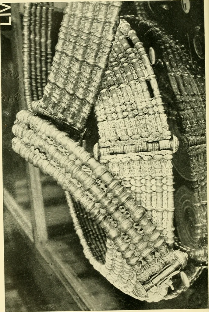 An illustration from The arts in early England, 1903, leaf 463