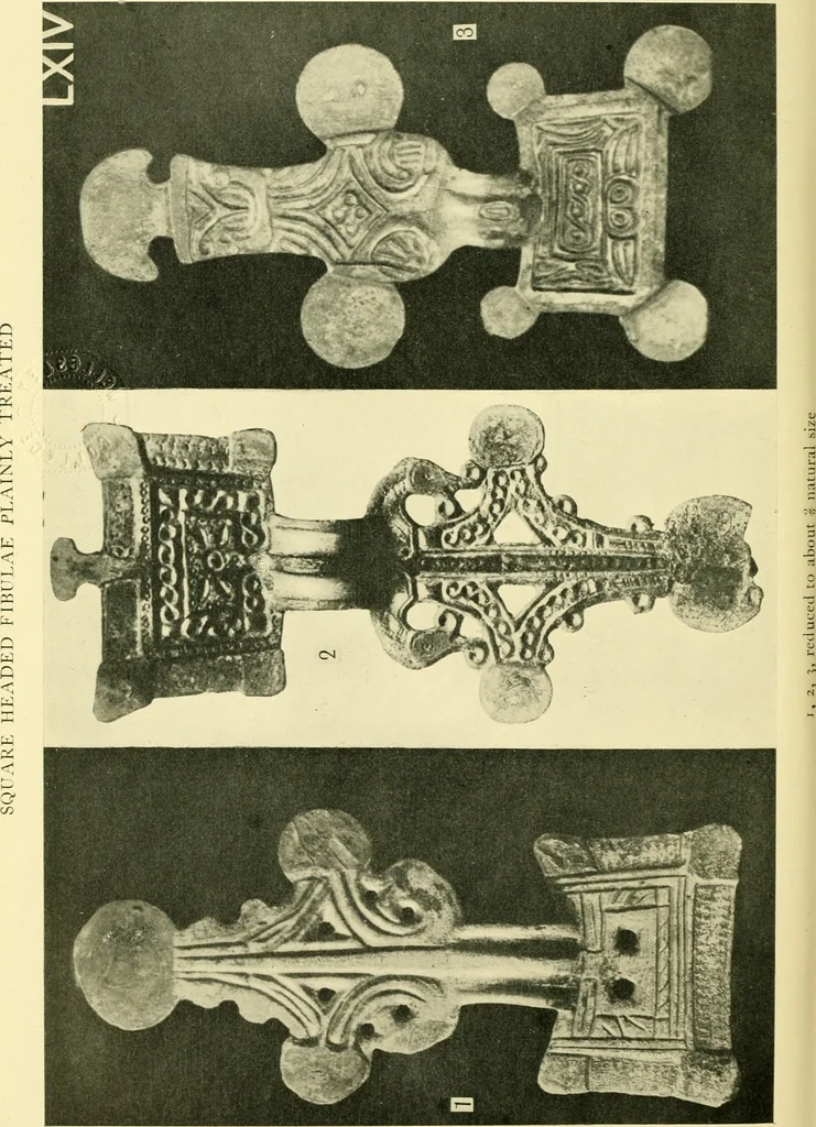 An illustration from The arts in early England, 1903, leaf 509