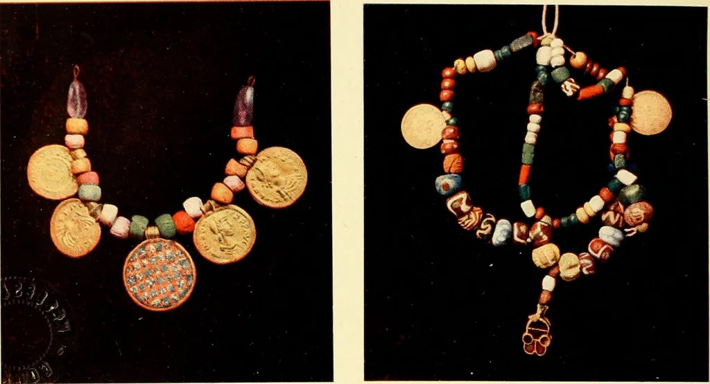 An illustration from The arts in early England, 1903, leaf 545