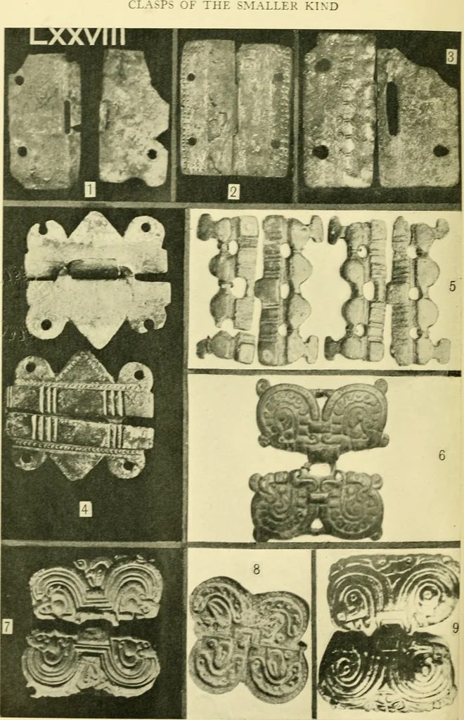 An illustration from The arts in early England, 1903, leaf 567