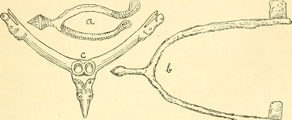 An illustration from The arts in early England, 1903, leaf 104