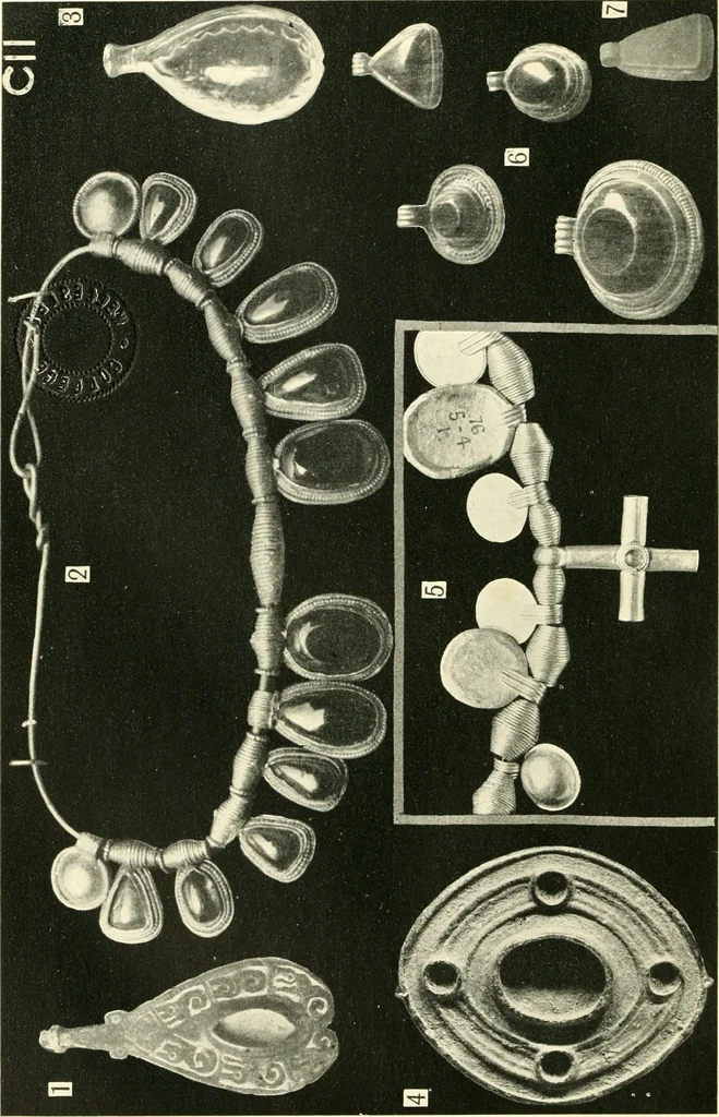 An illustration from The arts in early England, 1903, leaf 113