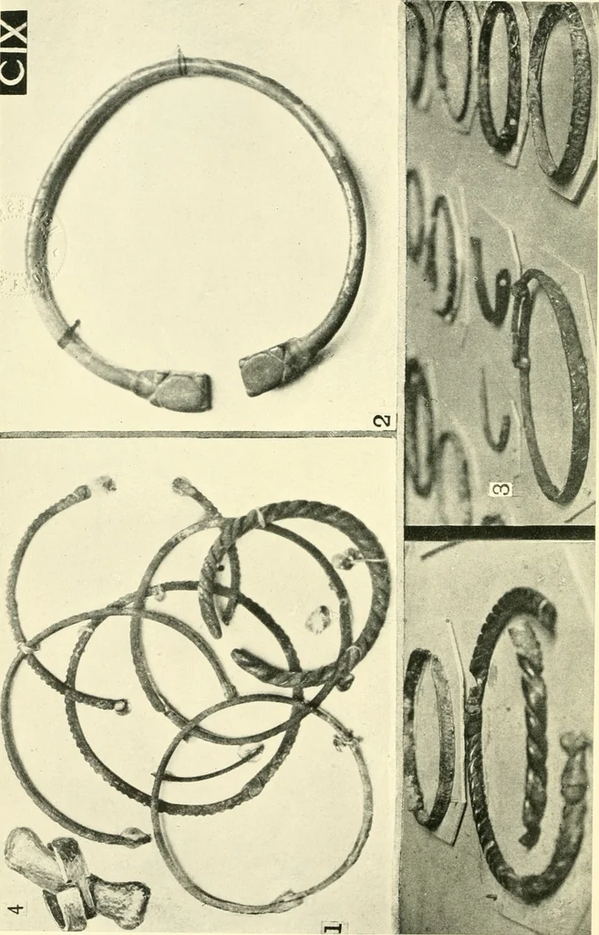 An illustration from The arts in early England, 1903, leaf 159