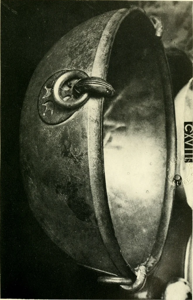 An illustration from The arts in early England, 1903, leaf 194