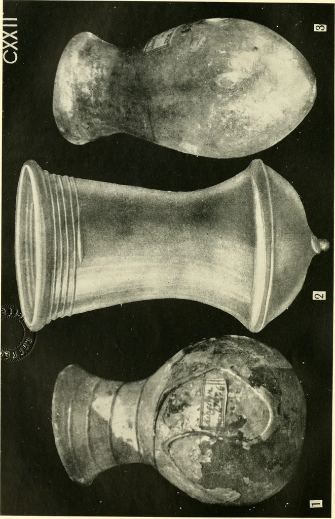 An illustration from The arts in early England, 1903, leaf 209