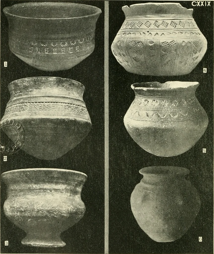 An illustration from The arts in early England, 1903, leaf 231