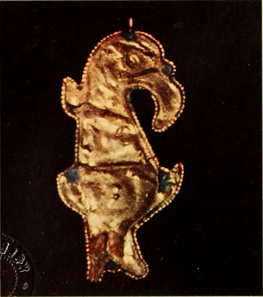 An illustration from The arts in early England, 1903, leaf 275