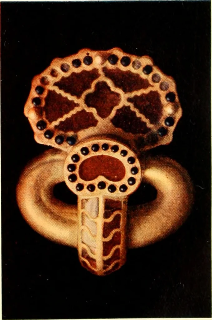 An illustration from The arts in early England, 1903, leaf 275