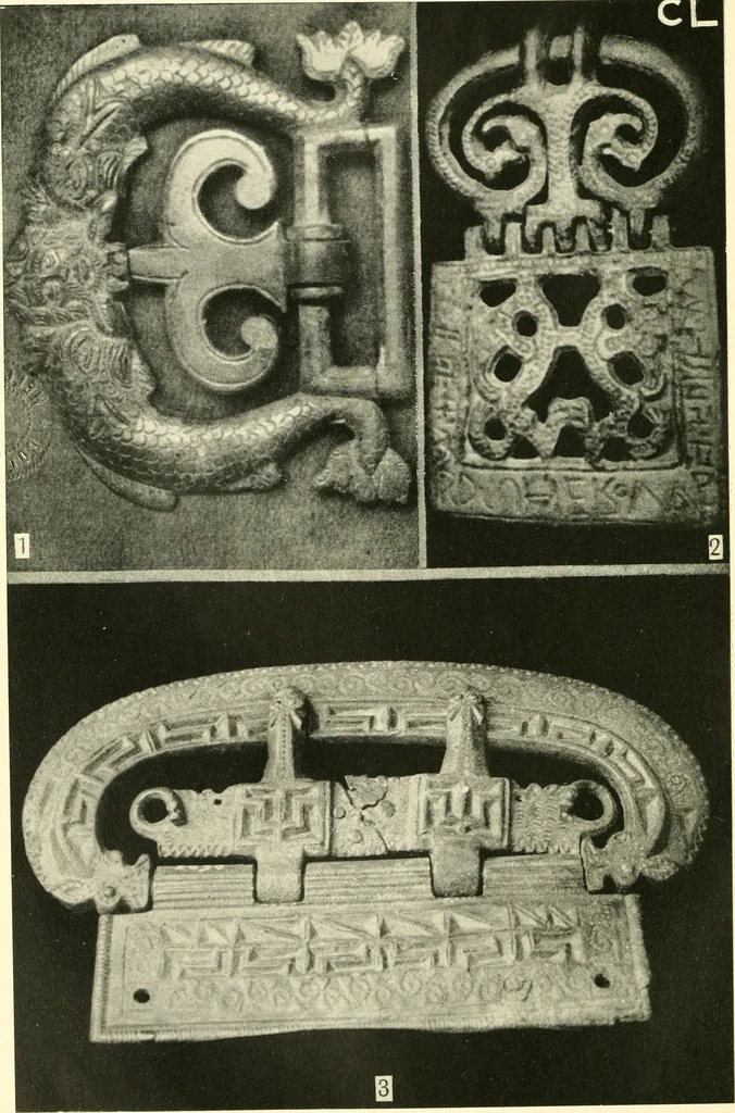 An illustration from The arts in early England, 1903, leaf 347