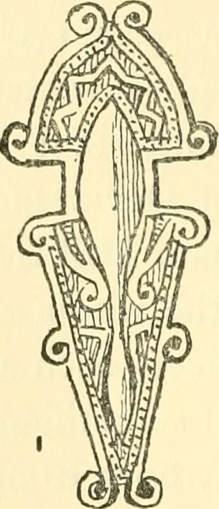 An illustration from The arts in early England, 1903, leaf 427