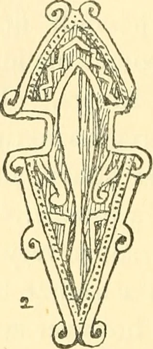 An illustration from The arts in early England, 1903, leaf 427