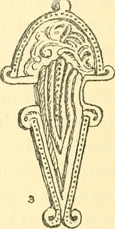 An illustration from The arts in early England, 1903, leaf 427