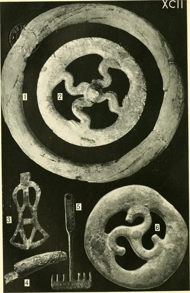 An illustration from The arts in early England, 1903, leaf 69