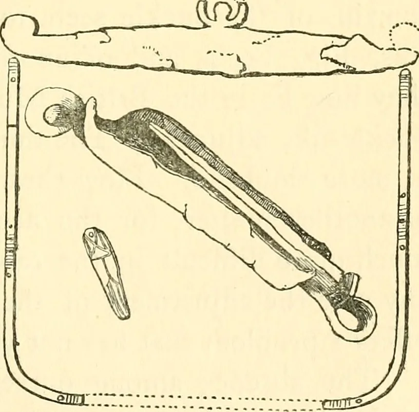 An illustration from The arts in early England, 1903, leaf 84