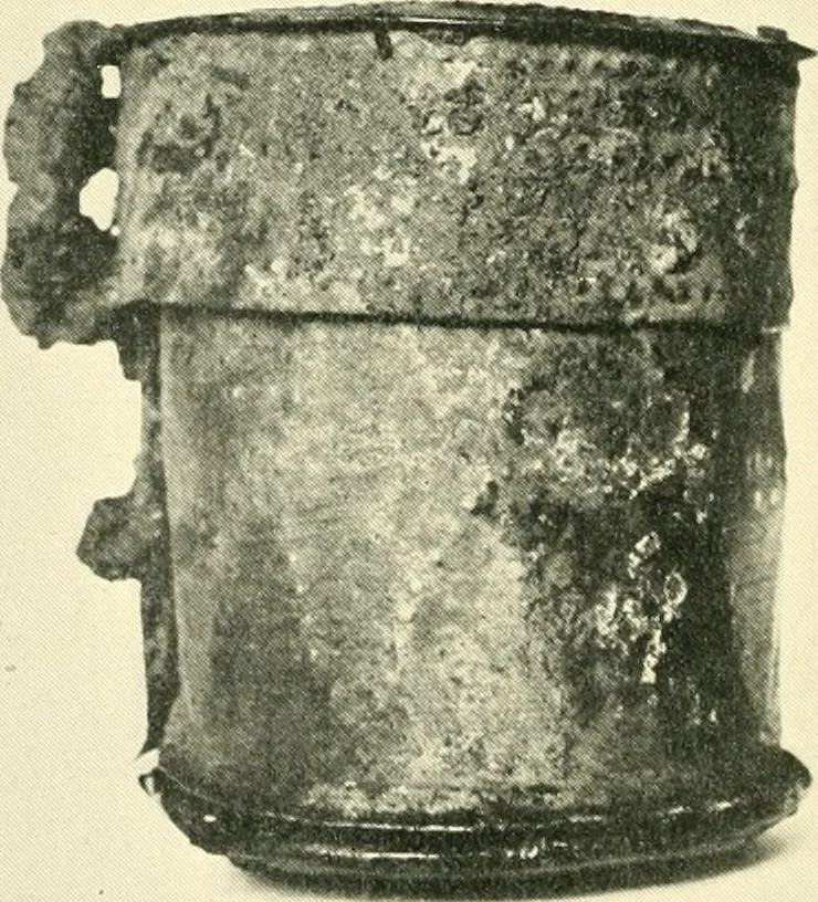 An illustration from The arts in early England, 1903, leaf 87
