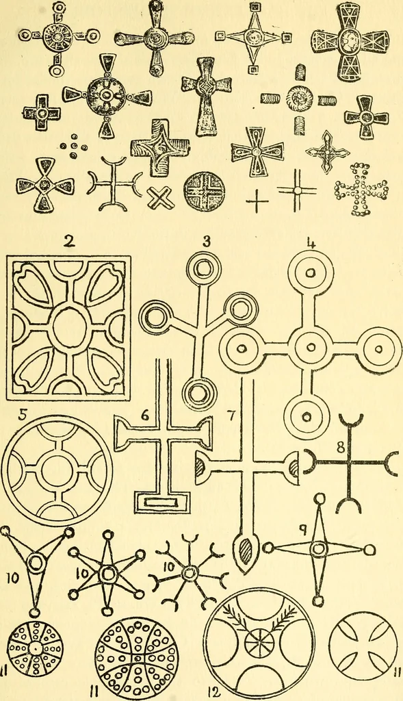 An illustration from The arts in early England, 1903, leaf 124