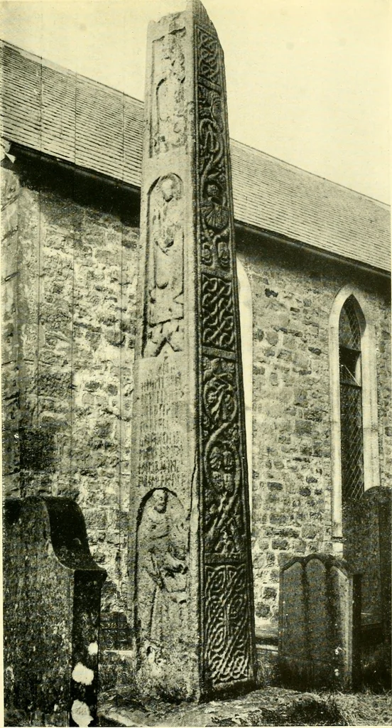 An illustration from The arts in early England, 1903, leaf 134