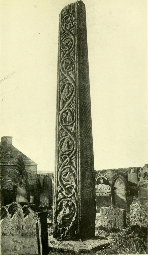 An illustration from The arts in early England, 1903, leaf 136