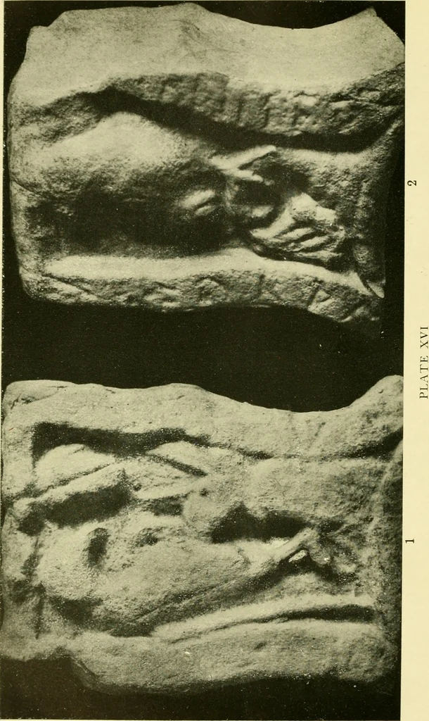 An illustration from The arts in early England, 1903, leaf 161