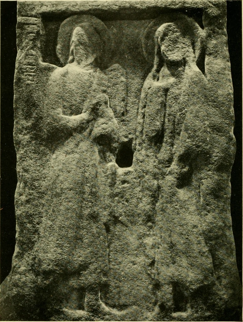 An illustration from The arts in early England, 1903, leaf 185