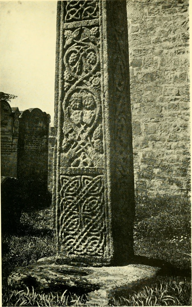 An illustration from The arts in early England, 1903, leaf 194