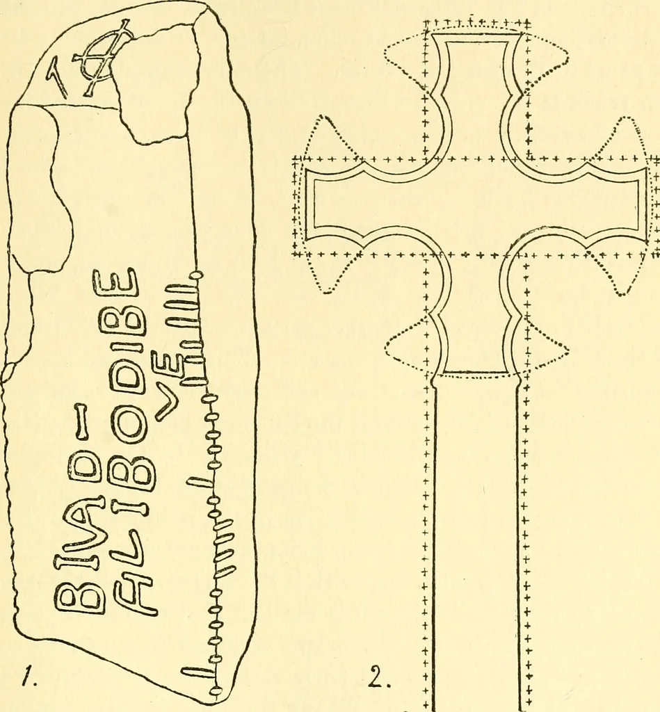 An illustration from The arts in early England, 1903, leaf 218